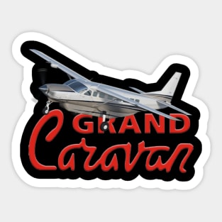 Grand Caravan in flight Sticker